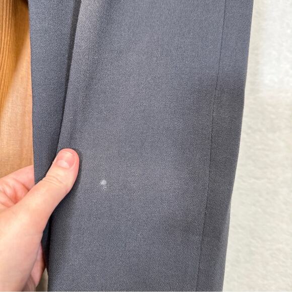 J. Crew Navy Blue Mid‎ Rise Ankle Dress Pants Size 0 - Picture 9 of 13